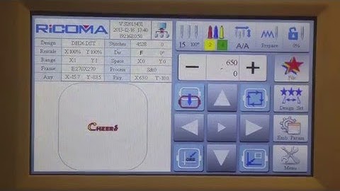 How to delete a design from memory on your RiCOMA TC Series