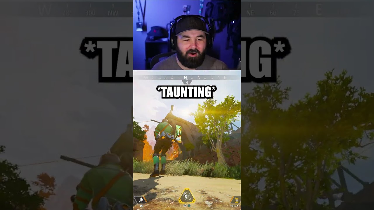 Mirage's Ultimate Kraber Taunt in Apex Funny Moments 😂 