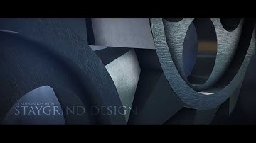 Industrial Title Sequence - "Gears" - Element 3D