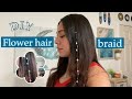 DIY flower braid | how to!