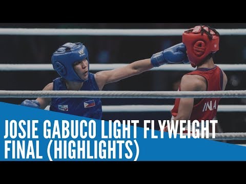 PH’s Josie Gabuco boxing light flyweight final (HIGHLIGHTS)