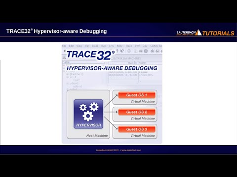 Hypervisor Debugging with a TRACE32 JTAG Debugger