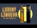 Luxury Liqueur | Kirsch – Mandel - Akazienhonig Likör | Der Liqueur in der goldenen Flasche