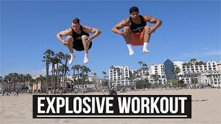 Explosive Jump Workout | No Gym Required | The Lost Breed