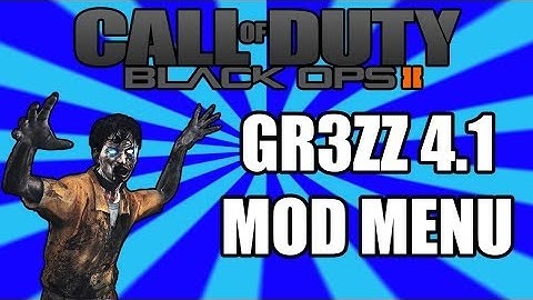 BO2 | Gr3Zz v4.1 | Zombies Mod Menu | Download