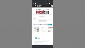 good news, wayback machine and internet archive is back!!