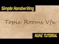 Nuke Quick Tutorial - Create simple handwriting effect