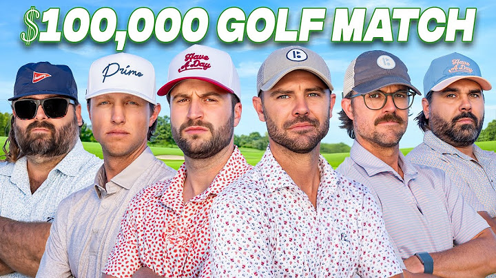 The $100,000 Golf Match!