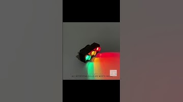 Creative traffic light signal light safety warning light USB charging taillight night running #394