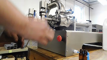 Apex Filling Systems -Two Head Table Top Piston Filler