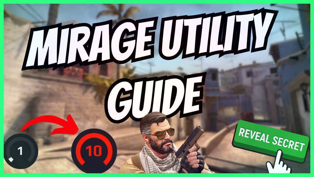 The MIRAGE Utility YOU NEED to KNOW! (CS:GO 2023) - YouTube