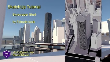 SketchUp Tutorial Skyscraper Shell