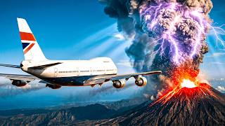 A Jumbo Jet Flew Into Volcanic Ash: 263 People Had 14 Minutes With No Engines