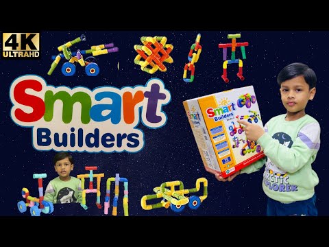 Smart Builders Game | Puzzle Game | Building Block Pipe | Building Blocks | Connect Construct Create