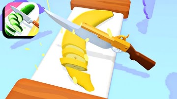 Perfect Slices 🔪🥒🥕 All Levels Gameplay (iOS,Android)