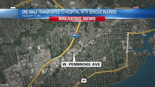 Juvenile sent to hospital with serious injuries following overnight shooting in Hampton