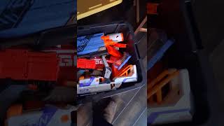 Opening a weapons cache #nerf #fun #toys