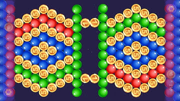 Bubble Shooter Star Game Level 115-116 || Bubble Game - Android Gameplay