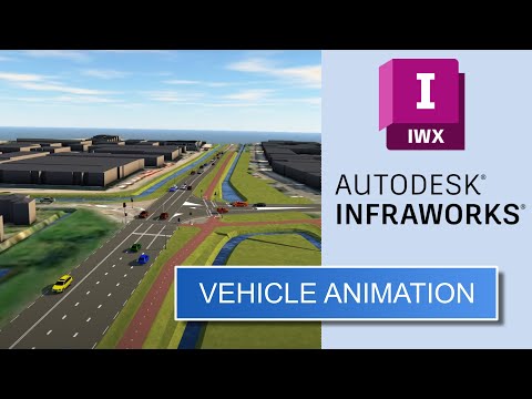 InfraWorks: Vehicle animation
