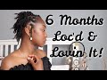 Loc'd Diaries: 6 Month Loc Update | The Thickness Is Unreal!