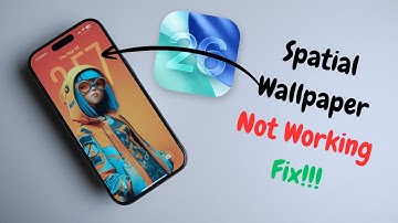 iOS 26 Depth Effect Spatial Wallpaper NOT Working? Here