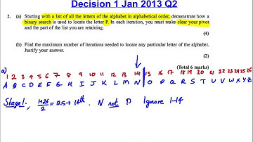Decision 1 Edexcel Maths A-Level January 2013 Q2