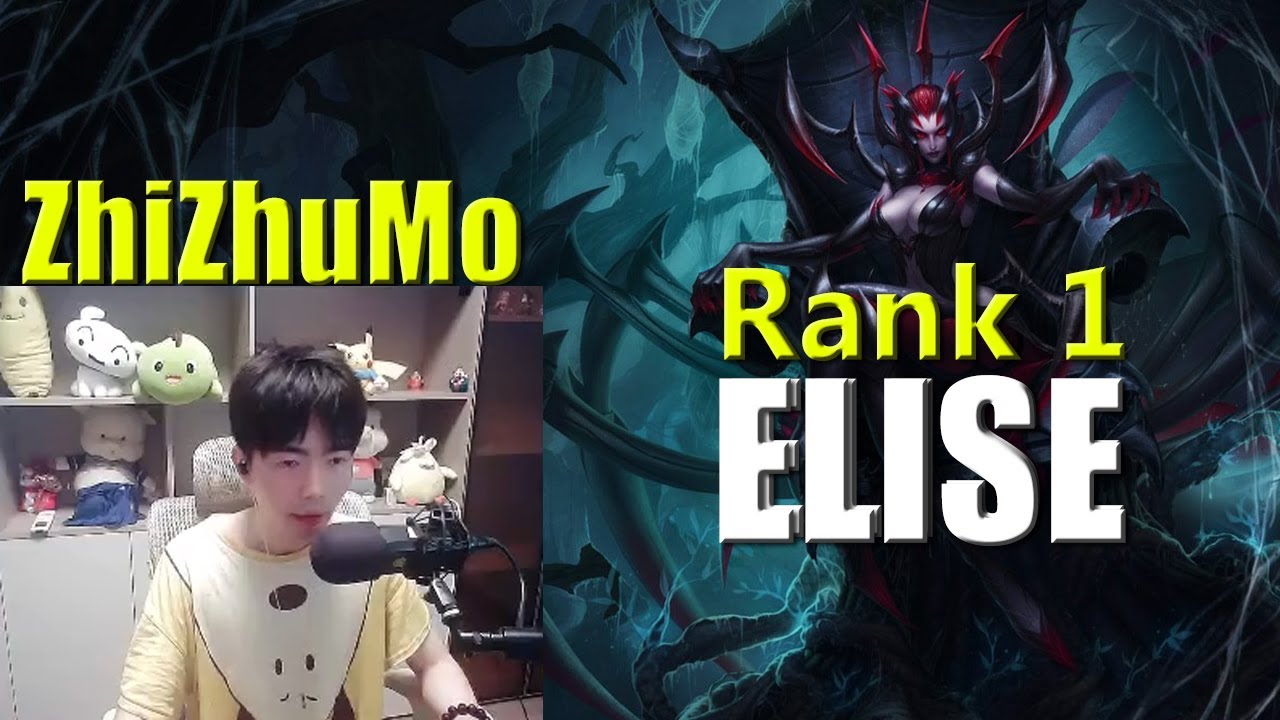 ZhiZhuMo Elise vs Kindred Jungle - Rank 1 Elise Guide
