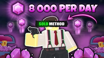 The BEST WAY to AFK Farm/Grind GEMS in TDS (Roblox)