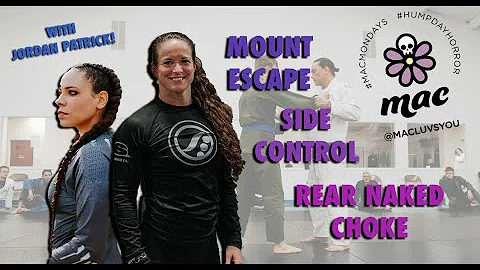 MOUNT ESCAPE. SIDE CONTROL. REAR NAKED CHOKE | JORDAN PATRICK