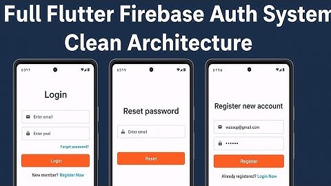 Complete Firebase Authentication in Flutter | BLoC & Clean Architecture Follow-up Tutorial