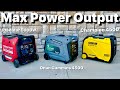 Max Power load Test Comparing Predator 5000, Cummins 4500 Champion 4500