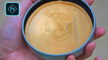 Adobe Photoshop 2021 Add your Logo or Text to Squid Game Cookie