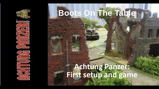 Achtung Panzer: First setup and game play through screenshot 1