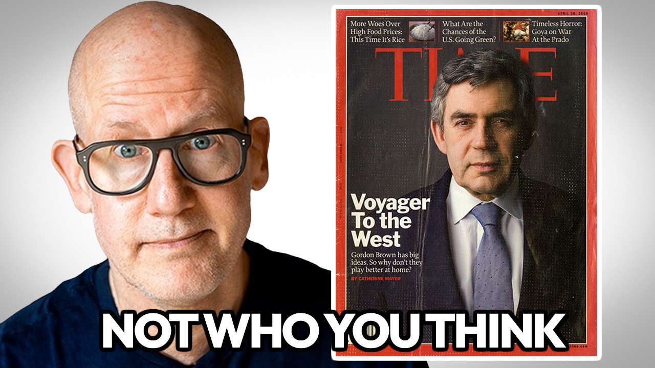 I Photographed Gordon Brown, Then He Did Something I've Never Seen A Prime Minister Do