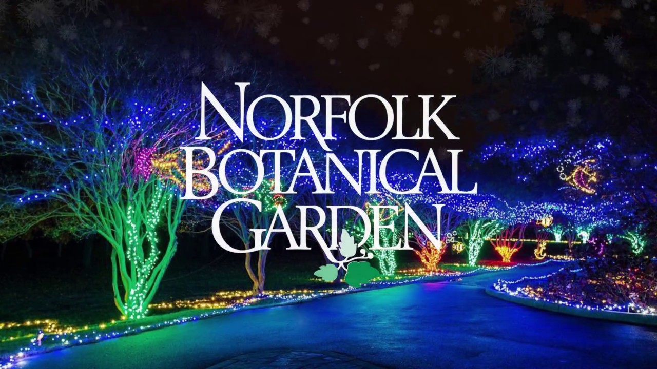 Dominion Energy Garden Of Lights 2017 Youtube