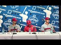 Wes Johnson, Kolby Branch and Matt Scott know the job’s not done yet.