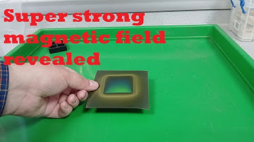 Super strong magnetic field revealed   #physics #science #physicsfun