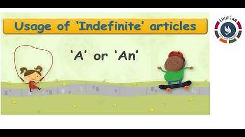 Class.6 : ENGLISH : Grammar : Chapter 3 : Articles : Part-1