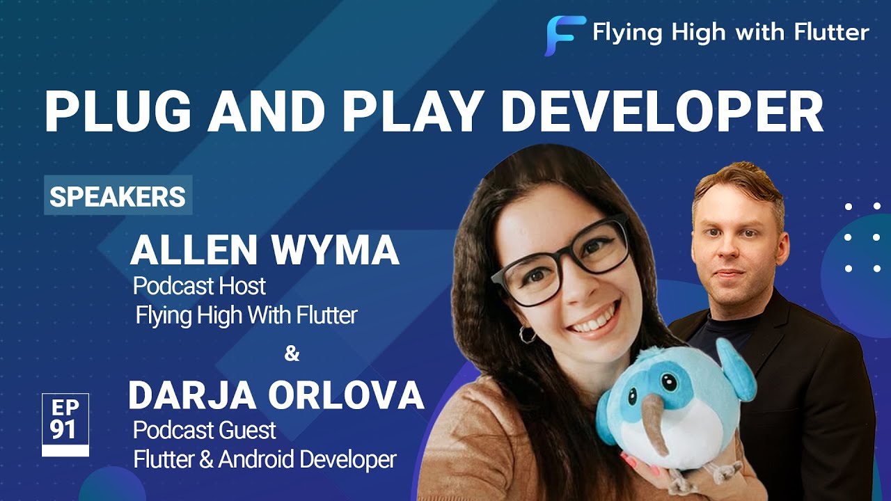 Flutter Dash Flying Tutorial Plug and Play Developer - Flying High with Flutter #91 - YouTube