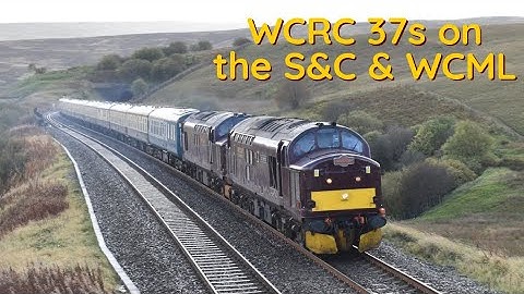 WCRC Class 37 676 & 668 on Pathfinders Settle & Carlisle - 15/10/22