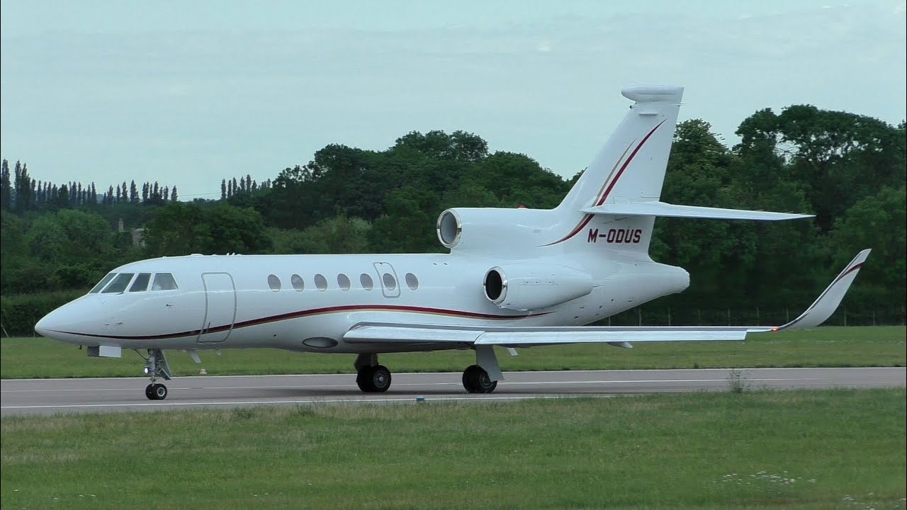 Modus Aviation Dassault Falcon 50 M-ODUS at Cambridge Airport