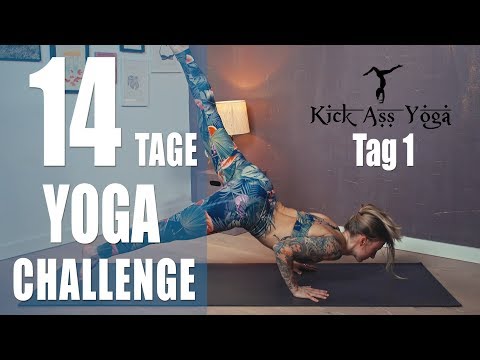 TAG 1 // KICK ASS YOGA // 14 Tage Basic Challenge
