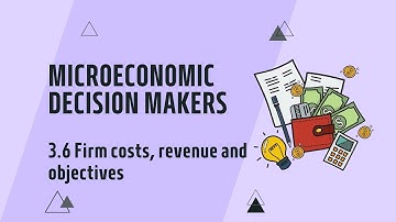 IGCSE Economics: Chapter 3.6 Firms revenue and objective (Updated for 2027 syllabus)