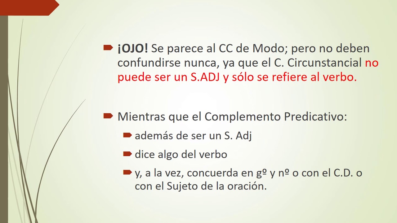 Frases Con Complemento Predicativo