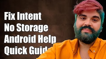 Fix ACTION_GET_CONTENT Intent Not Showing External Storage in Android