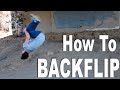 How to BACKFLIP in 3 Steps (Easy)