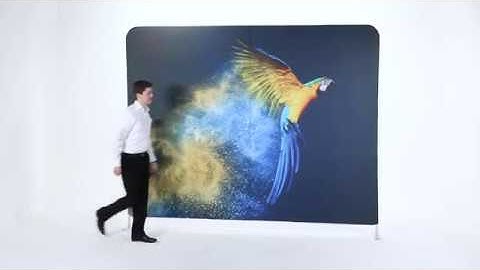 TEXstyle Straight Fabric Exhibition Stand