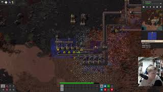 Factorio stream with the duck