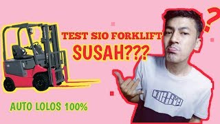 TEST PEMBUATAN SIO FORKLIFT LISENSI K3 RESMI . (MATIC)