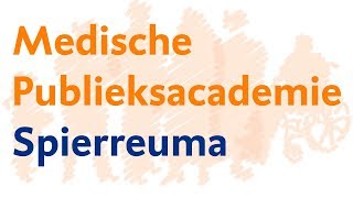 Medische Publieksacademie UMCG  Spierreuma